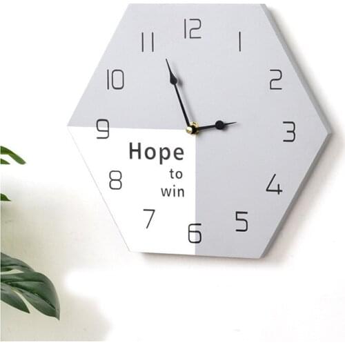 Modern Design Nordic Round Wall Clock Quartz Silent Art Wall Clock Bedroom Wall Clock Vintage Wood Horloge Murale Design Moderne