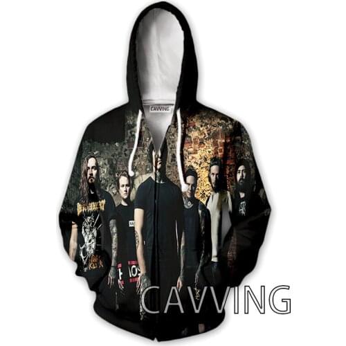 CAVVING 3D Print Slaughter To Prevail Zipper Hoodies Zip Up Hooded Sweatshirt Harajuku Hoodie Sweatshirts for Men/women