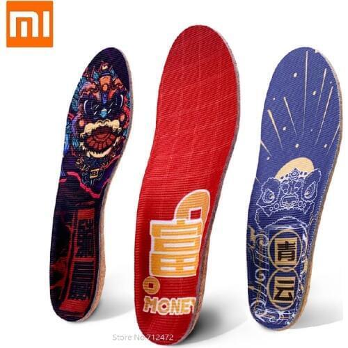Youpin new man woman Cork comfort insole Soothing, sweat and deodorization Slow pressure support Cork Sole Orthopedic Insoles