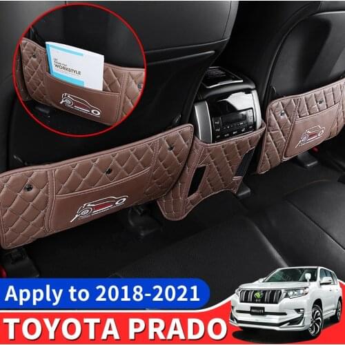 2010-2021 Toyota Land Cruiser Prado 150 Fj150 Seat Anti-Kick Mat Storage Armrest Box Protection Retrofit Interior Accessories