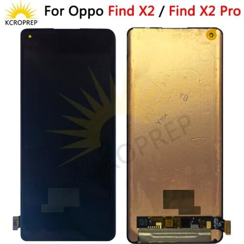 6.7"Original Amoled NEw For OPPO FIND X2 LCD Display Screen+Touch Panel Screen Digitizer For Oppo Find X2 Pro Display