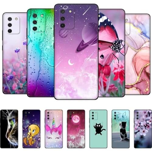 For Samsung Galaxy S10 Lite Case Silicon Cover Phone Case For Samsung S10 Lite S 10 Lite SM-G770F black tpu case