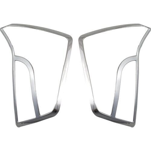 For Toyota Prius xw30 2009 2010 2012 2013 2014 2015 ABS Chrome plated Rear Light Lamp Cover Trim Tail Light Cover 2pcs