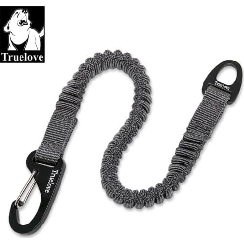 Truelove Dog Leash Stretchable Elastic Buffer Nylon Seat Belt Can be used with Chest strap For All Varieties Pet Product TLL2971