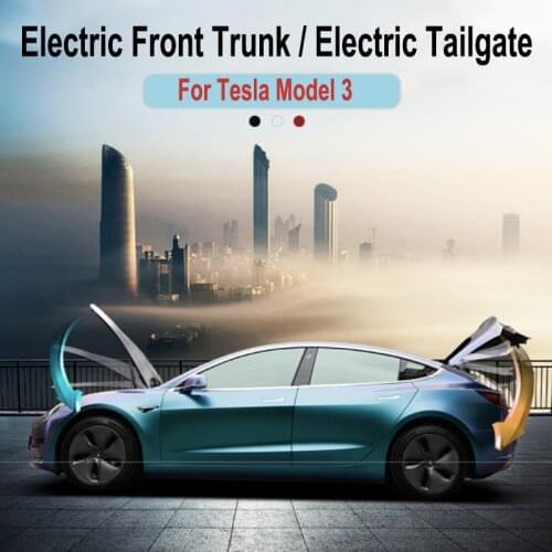 For Tesla Model 3 electric trunk drive electric tailgate front trunk automatic trunk opening lift for car rear door kick sensor