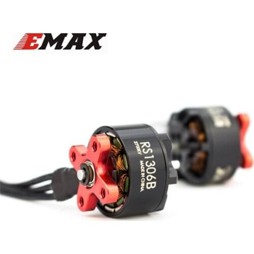 4pcs EMAX 1306 RS1306 Version 2 RS1306B 2700KV/4000KV Brushless Motor 3-4S for RC MultiRotor Fpv Racing Drone Spare Part