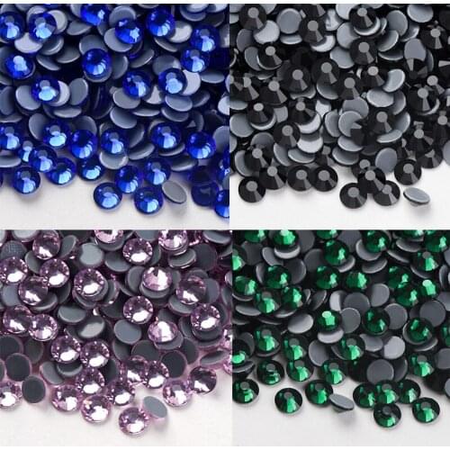 Hot Fix Rhinestone/High Quality Diy Rhinestone Applique Crystal for Clothing Clear Hot Fix Rhinestones Flatback for Party Dress