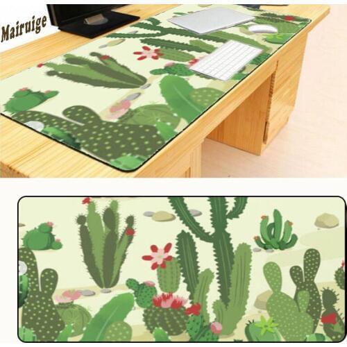 Mairuige Cactus Flower Stone Print Free Shipping Non-slip Durable Fashion Computer Large Overlock Gaming Mouse Pad 900*400*2mm
