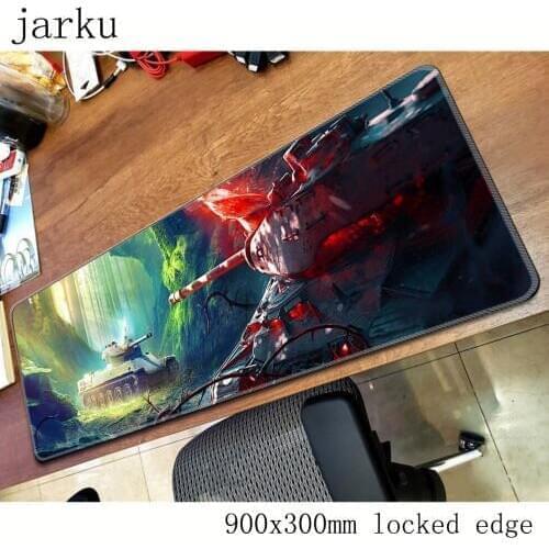 World of tanks pad mouse computador gamer mause pad 900x300X2MM padmouse Aestheticism mousepad ergonomic gadget office desk mats