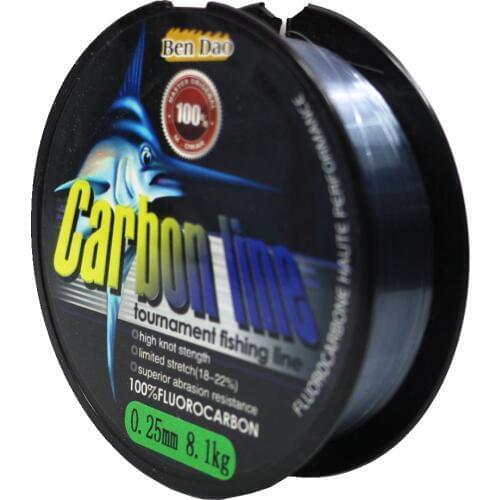 100M Fishing Line Low Carbon Line Super Strong Monofilament Quality Fluorocarbon Saltwater Carp Fishing Fish-Line