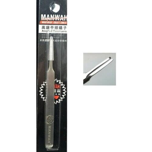 Manwah MW-2118 Precision Flat-Tip Tweezers Model Craft Tool