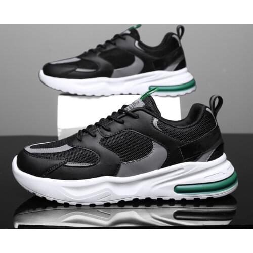 Nine o'clock Mens Running Shoes Outside Walking Sneakers Large Size Fashion Mesh Sport Footwear Jogging Light Male Gym Shoes
