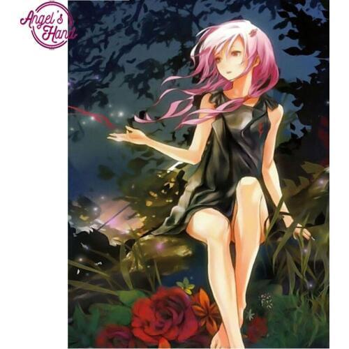 NEW 3D DIY square Diamond Painting Anime Girl Rhinestones Set Embroidery Resin Craft Home Decor Living Room Knitting