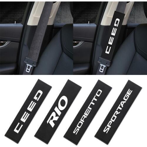 Car Seat belt cover car styling for KIA sportage ceed kia sorento cerato K3 optima picanto soul Accessories Car Styling