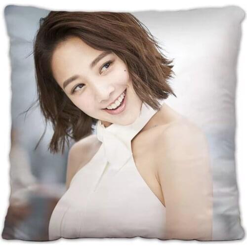 Gui Gui Wu Yingjie Pillowcase Star Photo Poster Cushion Cover Souvenir Throw Pillow Cover Home Decor Cheer Call Decor Home