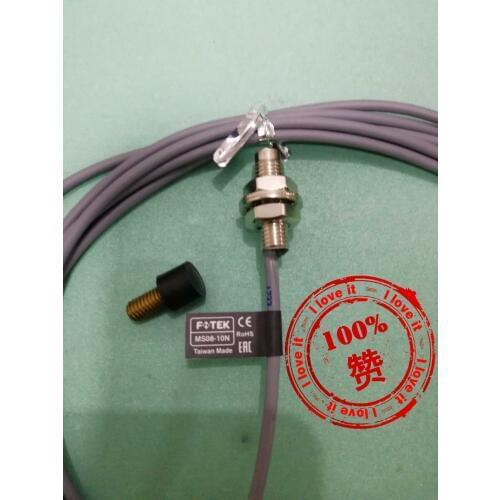 100% New Original MS08-10N+MS-M6 Proximity Switch Inductive Distance 5MM