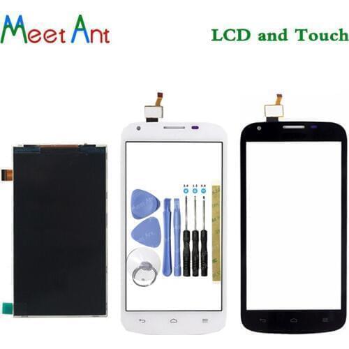 New High Quality 5.0'' For Huawei Ascend Y600 Lcd Display With Touch Screen Digitizer Sensor