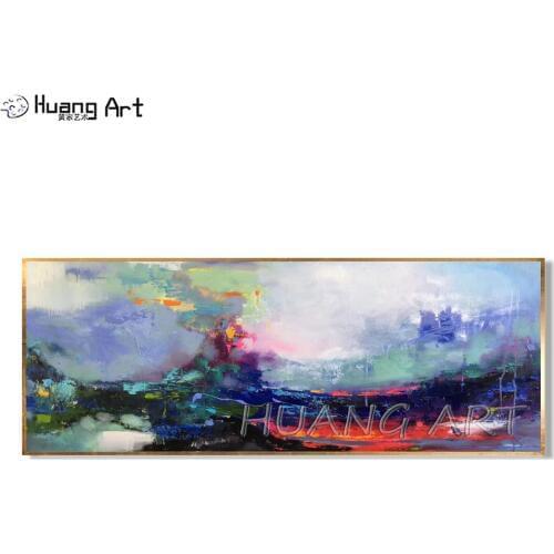 Top Skills Artist Pure Hand-painted Top Quality Abstract Oil Painting On Canvas for Decor Handmade Colorful Texture Oil Painting