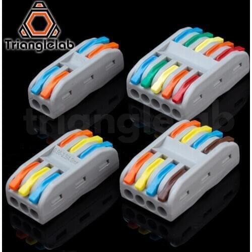 Trianglelab Mini Fast Wire Cable Connectors High Quality Cable Plug Line Connector Heater Thermistor MOTOR Line Extension