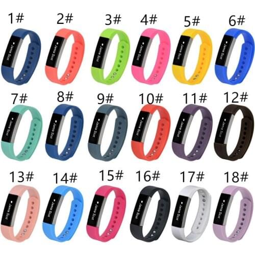 High Quality Replacement Silicone Wristband for Fitbit Alta/Alta HR WatchBands Bracelet Adjustable Strap Accessories 200pcs/lot