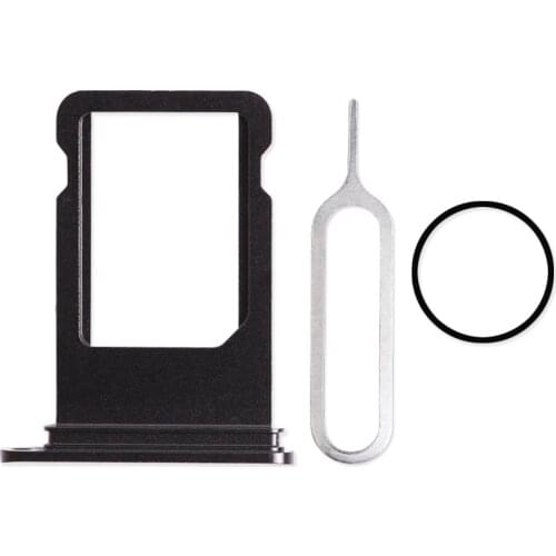 1pcs Top Quality NEW Sim Tray Holder For iPhone 7, 7 Plus Waterproof 3M Adhesive & Sim Card ,Black,Silver,Gold,Rose Gold