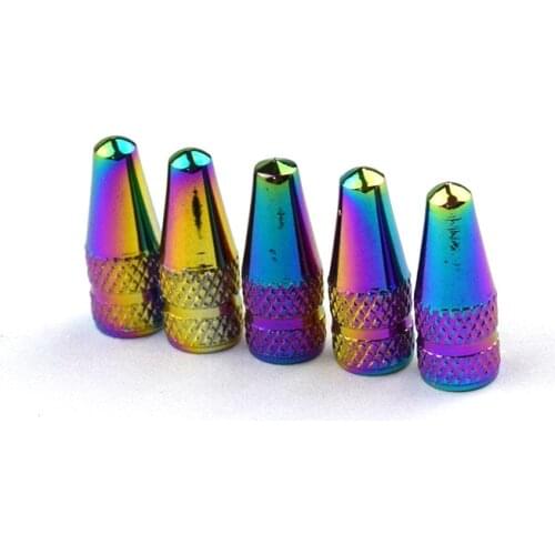 2pcs Chameleon Bike Presta valve cap MTB Wheel Rim Tyre Stem Air Valve Caps Bicycle Aluminium Pressure Valve Caps Dust Cover