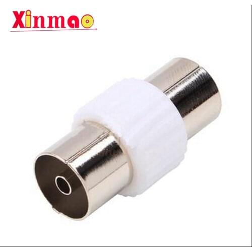 2CPS Female To Female TV Plug Jack For Antennas TV RF Coaxial Plugs Adapter Connector