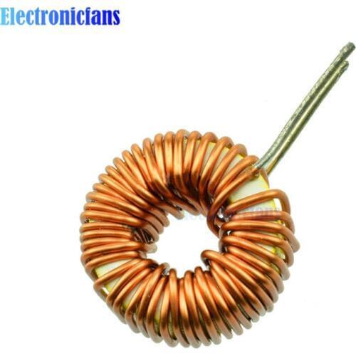 5Pcs Toroid Core Inductors Wire Wind Wound for DIY mah--100uH 6A Coil