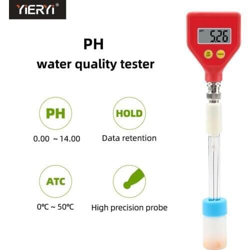 PH-98107 Meter Digital Acidity Meter pH Tester Soil Meter Tester for Plants Flowers Vegetable Acidity Moisture pH Measurement