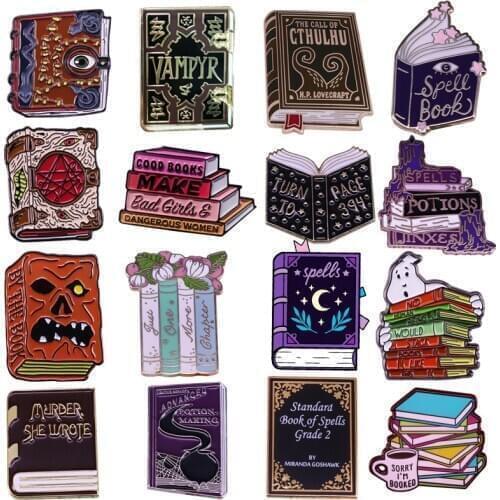 DZ516 Creativity Enamel Pins Badge Brooch Backpack Bag Collar Lapel Decoration Fashion Jewelry Gifts