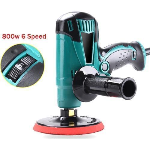 Electric Polishing Machine Car Polisher Cleaner 220v 800w 6 Speed Change