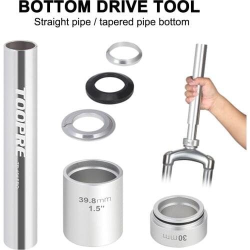 MTB Bike Front Fork Headset Installation Tools Mountain Bicycle Front Crown Bottom Gear Setting Tool Bike Accessories