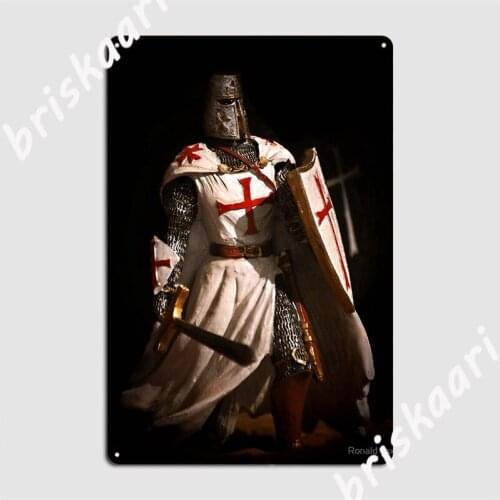 Maltese Knight Metal Signs Wall Mural Club Bar Custom Tin sign Posters