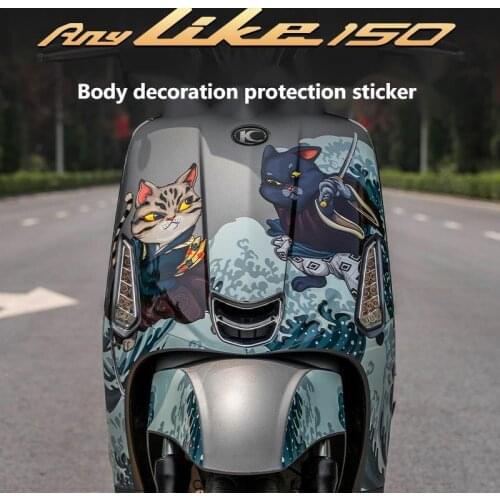 Motorcycle Stickers Decals Protective Prints Body Waterproof Decoration Modification for Kymco Any Like q 150