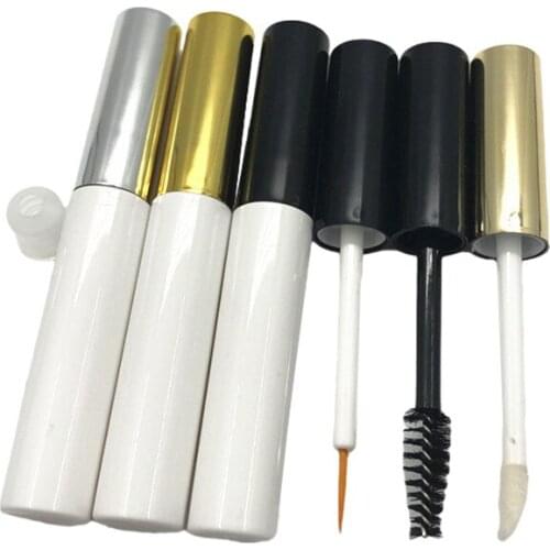 Wholesale 5ml Empty Lipgloss Tubes Eyeliner Bottles Eyelash Glue Tube Containers Eyelash Growth Liquid Bottles Lip Gloss Bottle