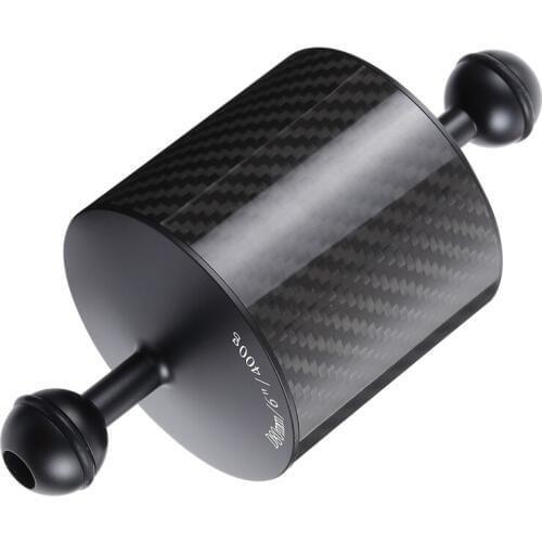 PULUZ Professional Five Specifications Dual Balls Carbon Fiber Floating Arm, Ball Diameter: 25mm