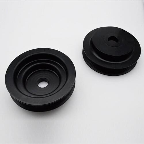 Aluminum belt pulley for car