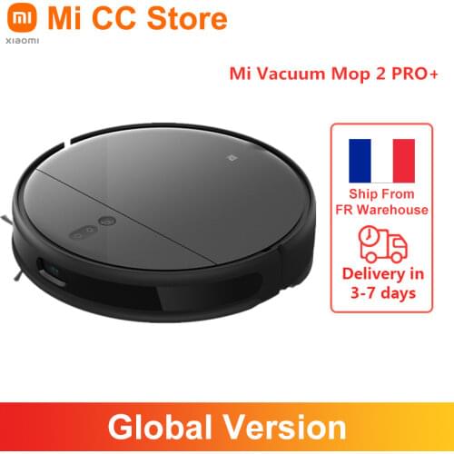Global Version Xiaomi Mi Robot Vacuum Mop 2 Pro+ 3000Pa Suction Mopping 3D VSLAM Avoiding Obstacles 5200mAh Vacuum Cleaner