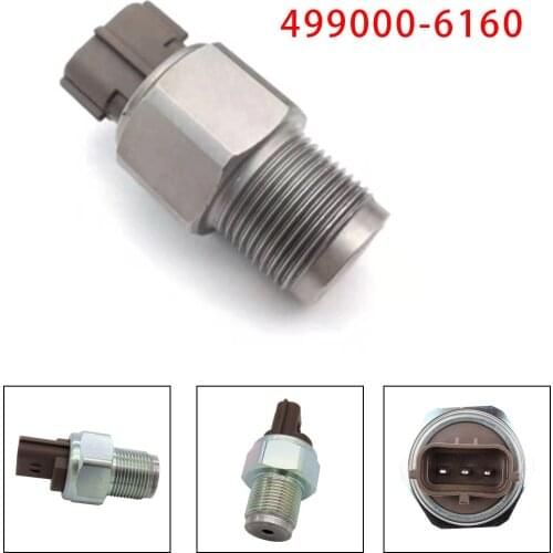 Fuel Rail High Pressure Sensor Regulator For Isuzu 4HK1 6HK1 Engine Mitsubishi L200 Pickup 2.5 D TD 499000-6160 6160