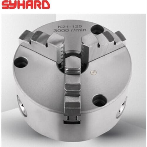 High quality K21 4axle/5axle 3jaw self-centering lathe chuck diameter K21 80/100/125/160/200/250/320mm