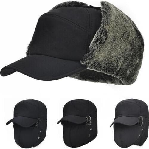 Winter warm New Arrival Face Mask Men Winter Aviator Bomber Hat Trooper Ear Flap Ski Elmer Fudd Mask Hood Cap