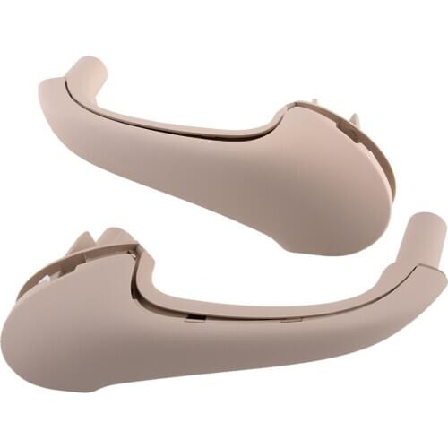 1 Pair Car Interior Front Door Pull Handle 20381015511434 Fit For Mercedes Benz W203 C-Class 2003 2004 2005 2006 2007 Beige