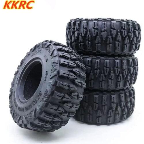 2.2" 120mm Rubber Rocks Tyres / Wheel Tires for 1:10 RC Rock Crawler TRX-4 Axial SCX10 TF2 Traxxas 90047 D90 D110