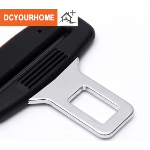 2PCs Car seat belt accessory bolts lock piece straight lock tongue car seat belt lock tongue belt insert