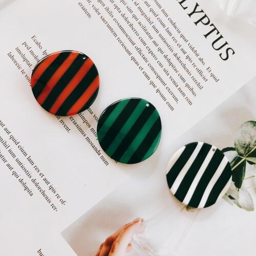 Resin beads for jewelry making pendant diy material earrings jewelry findings line eardrop accessories handmade