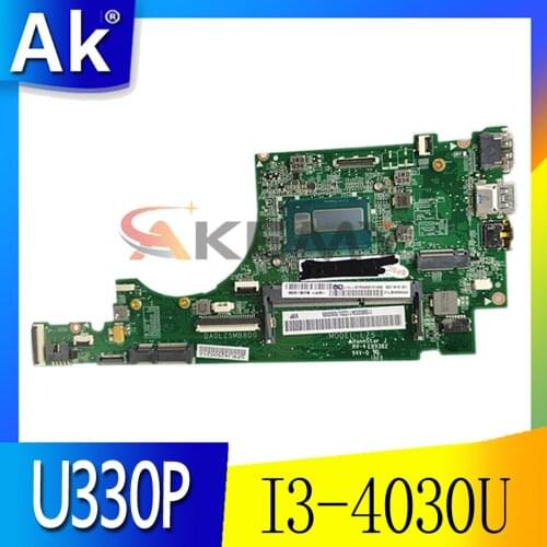 For Lenovo U330P laptop motherboard I3-4030U,FRU 5B20G16346 5B20G16370