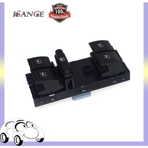 ISANCE Master Power Window Switch For 05-13 VW Golf Passat Tiguan Jetta CC (VW045) Wholesale/Retail 1K4959857B 1K4 959 857B