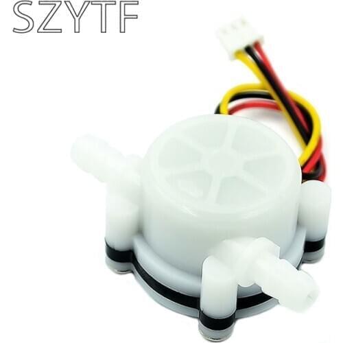 Coffee machine flow meter Water flow sensor connected to 6mm hose Water purifier Hall sensor YF-S401