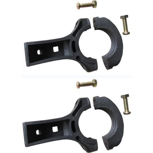 Pack of 2 pcs Single KU LNB Bracket Holder For Satellite Dish Or Antenna Hold Up To 1 Ku Band LNB
