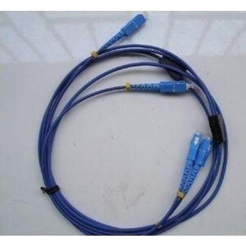 Customize special optical fiber cable pigtail sc-sc single amoring jumper st fc lc interface